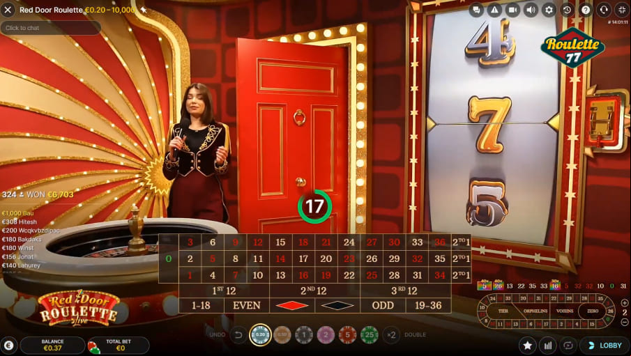Screen Red Door Roulette 1